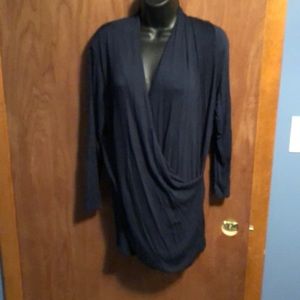 Navy blue light sweater